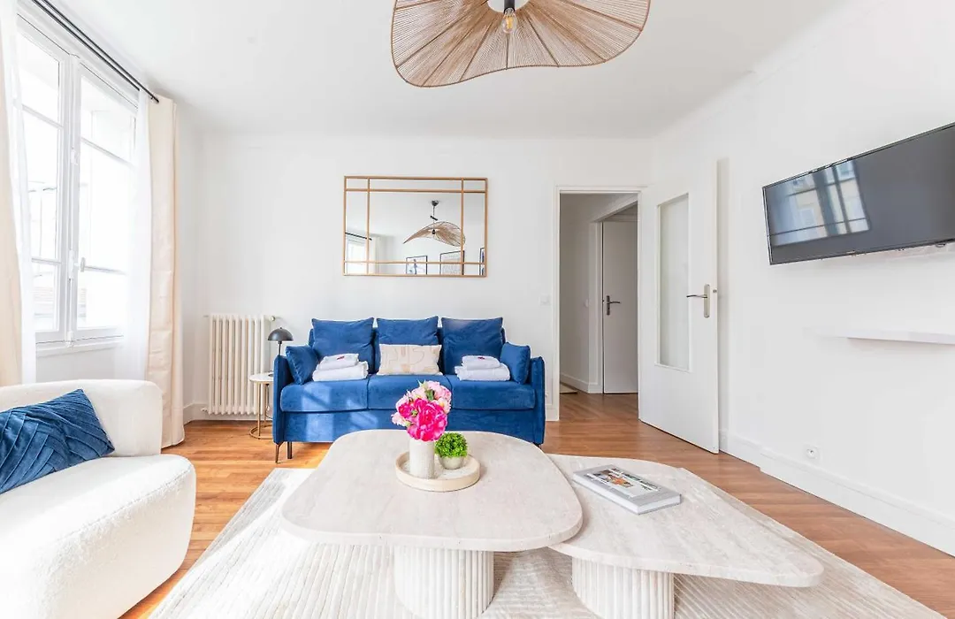 Bright & Charming Apartment - 1Br-4P - Montmartre-1