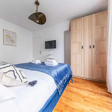 Bright & Charming Apartment - 1Br-4P - Montmartre-3